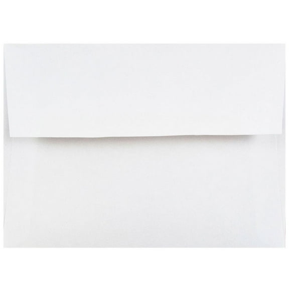 JAM Paper 4Bar A1 Invitation Envelopes, 3 5/8 x 5 1/8, White, 50 per Pack