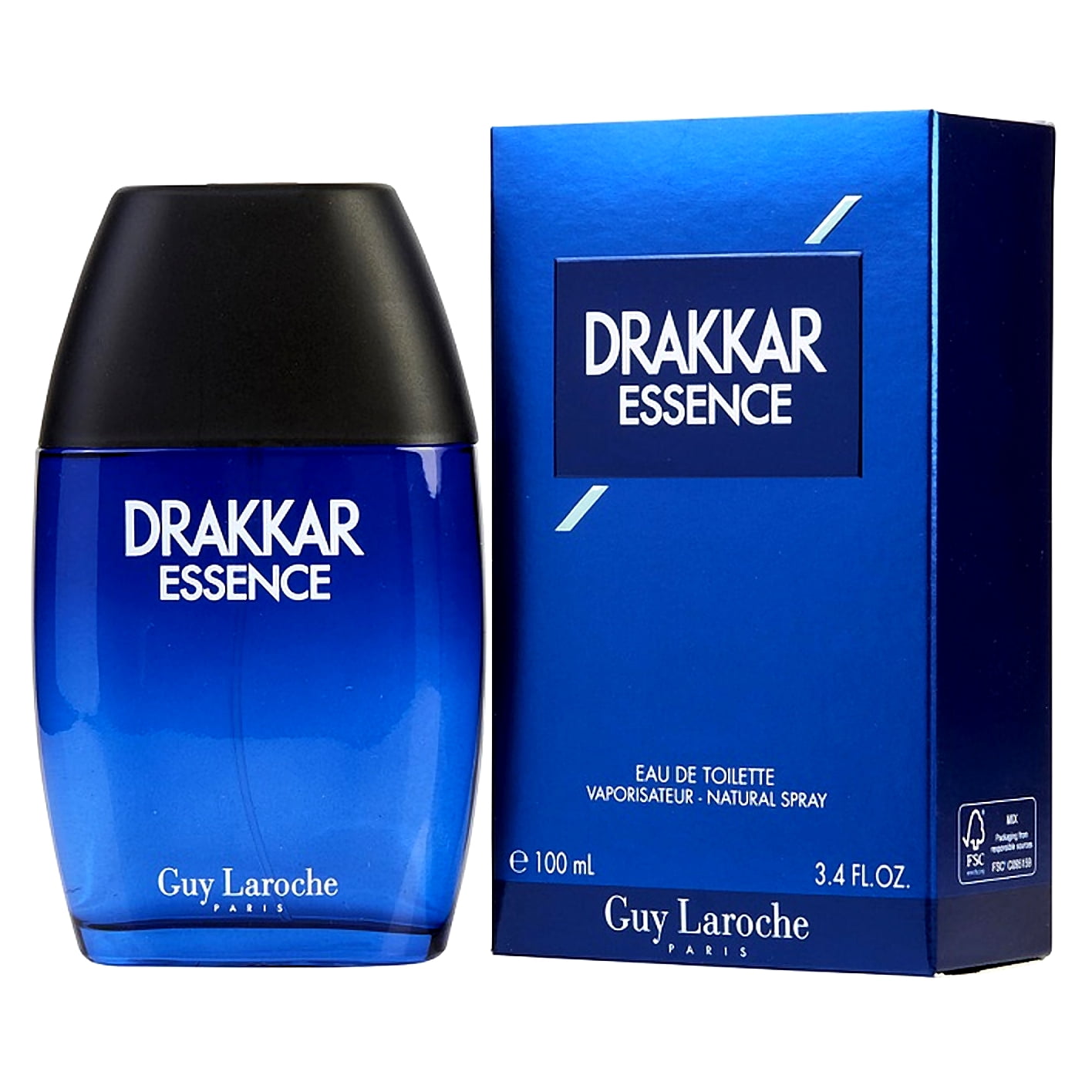 Guy Laroche Drakkar Essence Eau De Toilette Spray for Men 3.4 oz