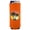 Orange, variant on Palm Tree Sunset Slim Can Coolie (Black)