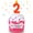 Pink, variant on Dog Birthday Cake Toy Accessories for Girl Boy Gifts, OEIKPFN Squeaky Plush Toy for Dog Birthday Party Decor Favor for Large, Medium and Small Dogs (1st,Blue)