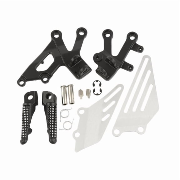 Motorcycle Front Foot Pegs Footrests Bracket For Kawasaki Ninja ZX12R 2002-2005 2003 04