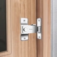thumbnail image 4 of Pestillo de acero inoxidable de 90 grados Cerradura de puerta corrediza de ángulo recto de seguridad (L) Likrtyny  Libre de BPA, 4 of 4