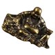 thumbnail image 5 of Golden Small Buddha Statue for Home Use Brass Material Desk Decorations with Details 6.5, 5 of 5