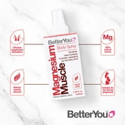 BetterYou Magnesium Muscle Body Spray - Relaxing Topical Magnesium And Essential Oil Spray - Lavender And Chamomile - Promotes Better Sleep - 3.38 oz