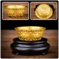 thumbnail image 4 of NUOLUX 1pc Brass Cornucopia Bowl Creative Cornucopia Ornaments Handicrafts Gift Storage Bowl, 4 of 6