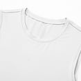 thumbnail image 3 of Sakmal White Men Tank Tops Crew Neck White Stringer Lightweight Solid Camisole Muscle Breathable Sleeveless T Shirts for Men, 3 of 6