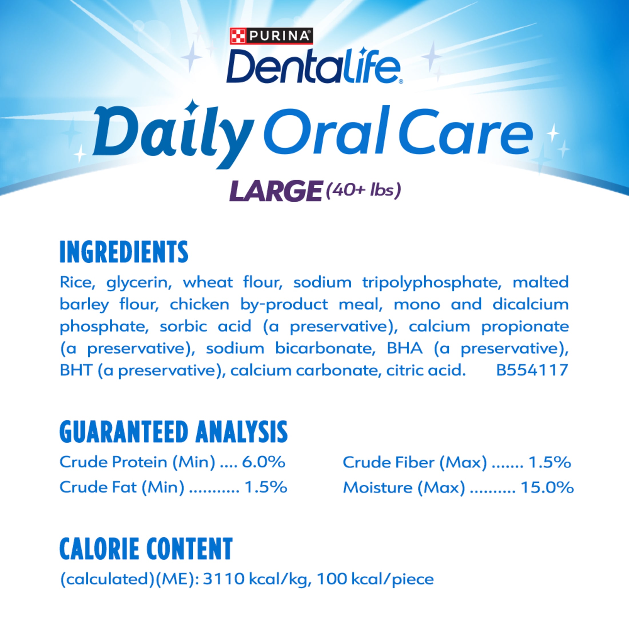 Purina DentaLife Chicken Dental Treats for Large Dogs, 36 Oz photo 5