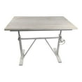 thumbnail image 4 of Carolina Classics Brio Sit or Stand Adjustable Desk in Whitewash, 4 of 10