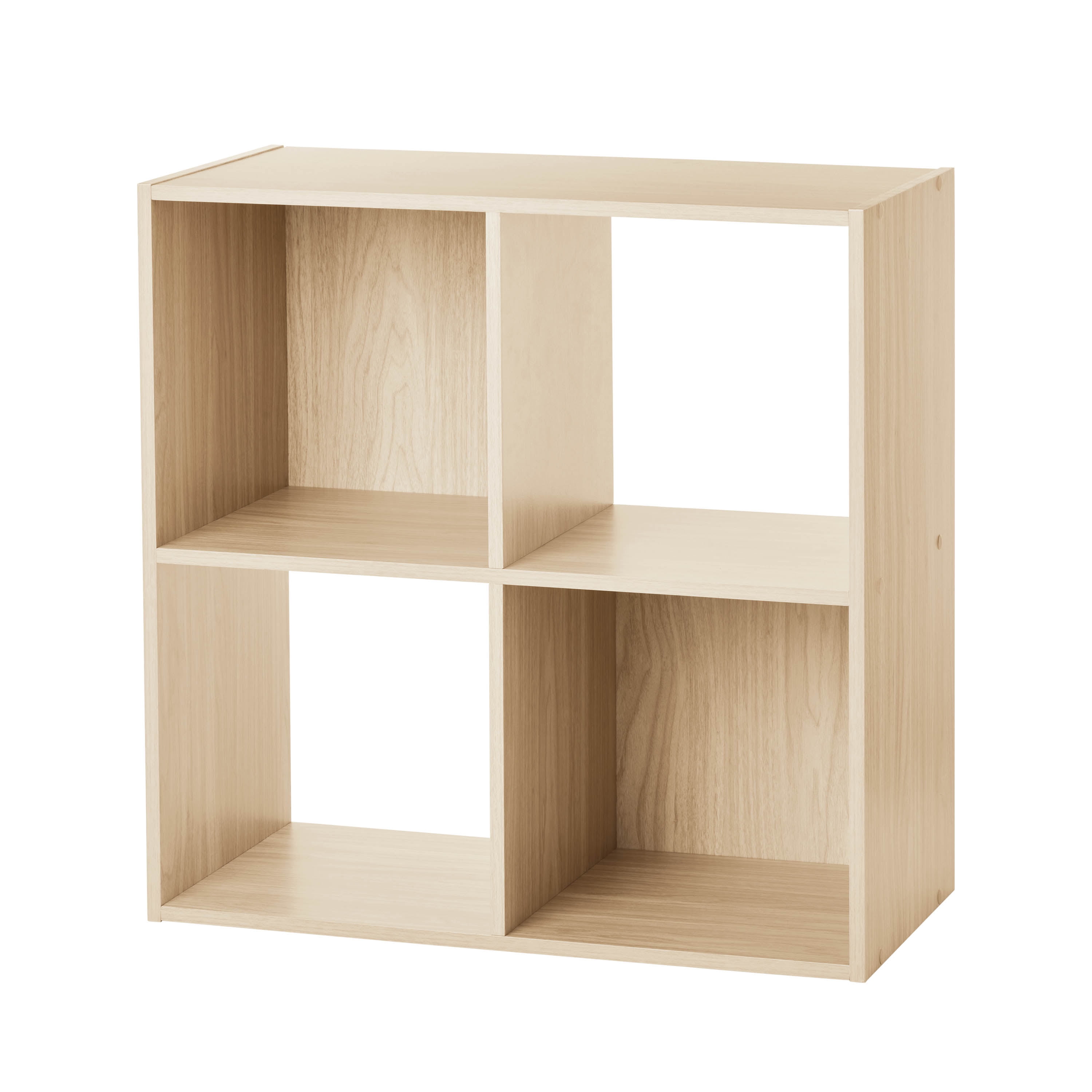 Mainstays 4 Cube Storage Organizer, Spring Pine