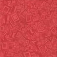 thumbnail image 1 of Ahgly Company Indoor Square Patterned Red Area Rugs, 7' Square, 1 of 6