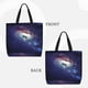 thumbnail image 2 of Balery Planets Stars And Galaxies Bolsa de Mano para Mujeres con Cremallera, Bolsa de Gimnasio con Compartimentos, Bolsa para Laptop, Bolsa para Trabajo, 2 of 7