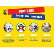 Le Glue Temporary Glue Adhesive for Plastic Building Blocks