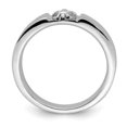 thumbnail image 2 of 925 Sterling Silver Fleur Dis Lis Ring de, 2 of 8