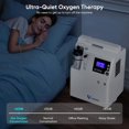 thumbnail image 4 of 1-5 LTS Ajustable ox- Machine 93%Concentration O X Generator Doméstico Maquina pureza con control-remoto-peso / Temporizable, Continuo-flujo, ｍedical-Graded Equipo Móviles con ruedas, 4 of 10