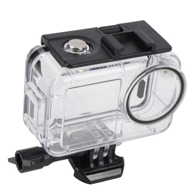 Étui Résistant à l'Eau pour Caméra d'Action avec Filtre Anti-Buée Rouge Roseate Violet à Dégagement Rapide Vis Froide pour Action 5 Pro Action 4 3