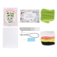 thumbnail image 2 of Felting Doll Kit, DIY Beginner Animal Panda Shaped Needle Felting Toy Wool  For Pendants For Decoration, 2 of 8