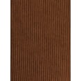 thumbnail image 5 of DARING DIVA Tank Ribbed Vintage A-Line Casual Midi Dress XS Brown, 5 of 6