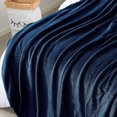 thumbnail image 5 of Manta de peluche suave y caliente para sofá de cama, manta de sofá, manta de vida, manta de 200x230 cm, púrpura 11 Feliz Sencillez, 5 of 5