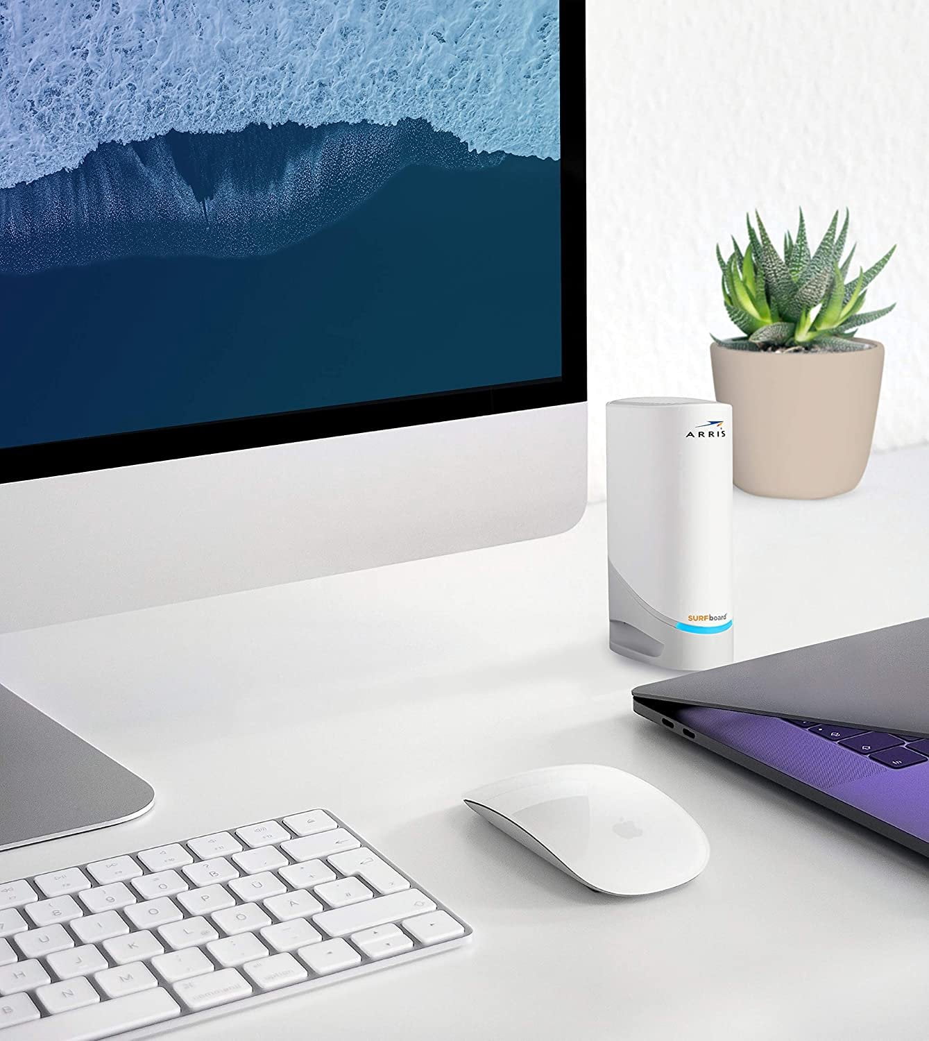 ARRIS Surfboard S33 DOCSIS 3.1 Multi-Gigabit Cable Modem with 2.5 Gbps Ethernet Port, Approved for Cox, Xfinity, Spectrum & Others.