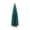 Blue Green, variant on OIUR Mini Christmas Tree Sisal Snow Frost Artificial Pine Tree with Wooden Base Small Bottle Brush Tree Ornament for Winter Tabletop Home Decor