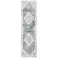thumbnail image 5 of SAFAVIEH Phoenix Jepson Medallion Area Rug, Grey/Ivory, 6'7" x 6'7" Round, 5 of 9
