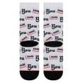 thumbnail image 2 of STANCE Chaussettes en Coton Peigné à Imprimé Efface-Toi ( m ), 2 of 2