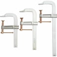 thumbnail image 2 of Klutch 3-Pc. Welding F-Clamp Set, 6in. x 3in.; 8in. x 3in.; 12in. x 3in. Clamp Sizes, 2 of 2
