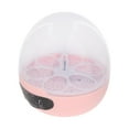 thumbnail image 2 of Mini de huevos para para con Control de temperatura digital de incubación de pollos para huevos de aves de 6 Huevo Auto Rosa Salvador Mini incubadora digital, 2 of 10