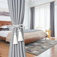 thumbnail image 4 of Double-ended Tassel Curtain Tiebacks Handmade Braided Rope Knot Drape Tie Backs, 4 of 5