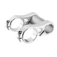 thumbnail image 2 of Ultralight Handlebar Stem Hollowout Road Bikes Mount Extension Conversion Riser 31.8mm Bike Double Stem Riser Accessory -, 2 of 8