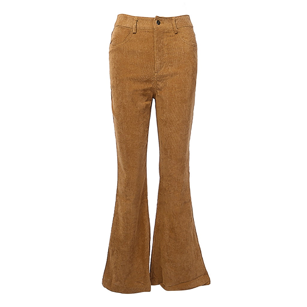 women's corduroy flare pants