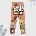 thumbnail image 4 of The Loud House Men's Sleeping Pants Soft Pajama Lounge Pants Casual Sleep Pants 2XL, 4 of 7