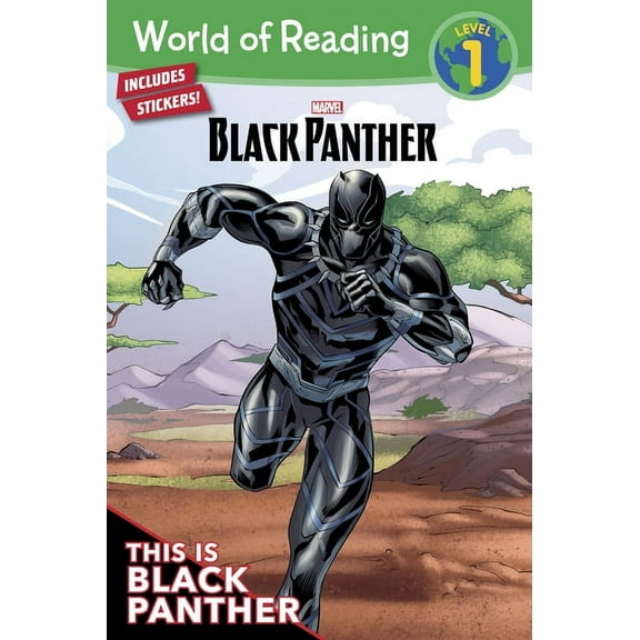 World of Reading World of Reading: Black Panther: : This Is Black Panther-Level 1: Level 1, (Paperback)