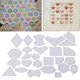 thumbnail image 3 of 27pcs Mixed Handmade Quilt Templates Diy Tools Patchwork Quilter Quilting Supply, 3 of 5