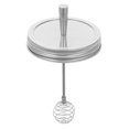 thumbnail image 5 of Honey Dipping Stirring Tight Seal Jar Lid With Honey Dipper Round Stainless Steel Kitchen Use 1pcs, 5 of 5