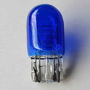 Bombilla halógena para coche T20 1881 1891 W21W, luz trasera de coche, intermitente, ámbar, azul