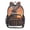 a Huge Wolf Pattern, variant on Iauyy Clear Backpack Heavy Duty PVC Transparent Backpack for College Workplace, Cute Cartoon Rabbit