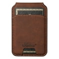 thumbnail image 4 of ELEHOLD Leather Case for Samsung Galaxy S24 Premium Lychee Texture Leather Case with Detachable Magnetic Card Holder Compatible with MagSafe Shockproof Case for Samsung S24,Brown, 4 of 7