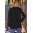 thumbnail image 1 of POGLIP Sweat-Shirt Surdimensionné à Imprimé Léopard Noir pour Femmes, 1 of 6