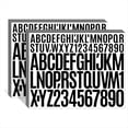 thumbnail image 1 of 9 Hojas de Pegatinas de Letras, Pegatinas de Vinilo Autoadhesivas Estéticas, Pegatinas Impermeables para de Agua, C, 1 of 7