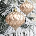 thumbnail image 5 of Eolstice Shatterproof Christmas Ball Decoration, Sturdy Onion Head Shape Painted Tree Ornaments, for Holiday Displays Gift Enhancements and Seasonal Arrangements, 5 of 6