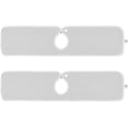 thumbnail image 2 of Coolnut 2 Pack Faucet Mat Splash Guard for Kitchen Sink,White 30x5 Inch Super Absorbent Microfiber Sink Protector Mat, Kitchen Sink Mat Machine Washable Kitchen Sink Accessories, 2 of 7