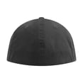thumbnail image 2 of TOPTIE 6 Panel Baseball Cap Enclosed Back Fitted Cap Stretchable Size-Black, 2 of 8