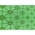 thumbnail image 1 of Ahgly Company Machine Washable Indoor Rectangle Transitional Green Area Rugs, 7' x 10', 1 of 7