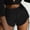 #Black, variant on Rigardu swim shorts women Wrap Mesh Women Beach Bikini Wraps Ruffle Shorts Cover Up Ups Pants Cover Up Cover Drawstring Beach Side For Swimwear Bikinis Set womens swimsuits Black   L