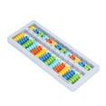 thumbnail image 4 of Math Abacu,1-3 Grades 7 Rows Beads Small Portable Kid Puzzle Mental Arithmetic Math Abacus Classic Educational Counting Toy for Mathematical Enlightenment, 4 of 7