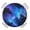 Black Dark Blue Mist Blue, variant on Leopard Printed Round Tablecloth for 45-54 Inch Tables, Fitted Table Cover with Elastic Edge, Modern Animal Fur Patterns Waterproof Outdoor Table Cloth Protector for Patio Garden Dinner Picnic