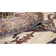 thumbnail image 3 of Pemberly Row Brick Red Traditional Washable 2 ft. x 6 ft. Fabric Runner Rug, 3 of 7