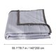 thumbnail image 3 of Manta refrescante para dormir caliente | Colcha de verano de doble cara con efecto frío, fibra de hielo ligera y transpirable, 55x79 pulgadas, refrigeración rápida, todo tipo de tiempo, gris, 3 of 5