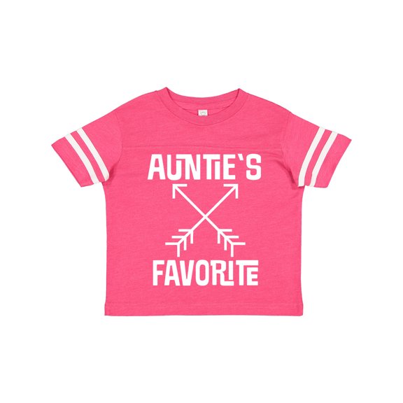 Inktastic Aunties Favorite Niece Nephew Boys or Girls Toddler T-Shirt